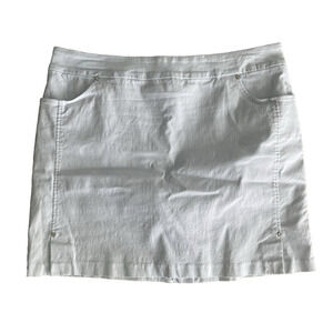 Tribal Brand White Skort - Size 14P